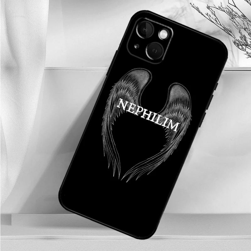 Фото Противоударный чехол с логотипом Angelic Rune из «Охотников за тенью» для iPhone 17 Pro Max, 11, 14, 15, 16 Plus, 12, 13 Mini, 16e, 17 Air №3