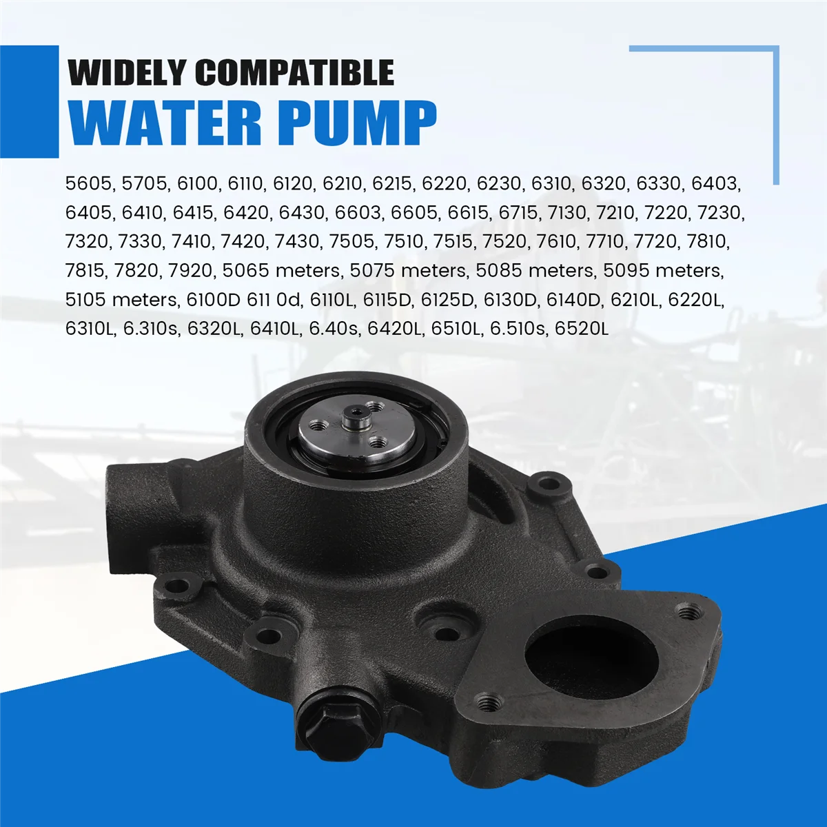 Наборы водяных насосов для John Deere 4045 6068 RE500734 RE505980 RE546906 SE501609 RE70962