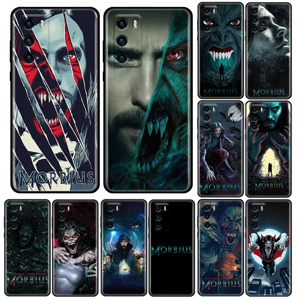 

P30Lite Case For Huawei P30 P40 10 Lite P20 P50 Pro P Smart Z 2019 Soft Funda Cases Cover Morbius Dr. Dark Night Marvel Vampire