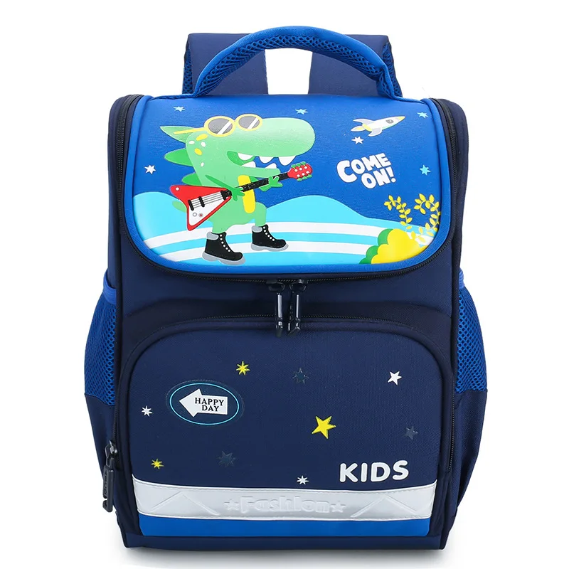 Primary School Students Lovely Large Capacity Unicorn Backpacks Cartoon Children Dinosaur Light Student School Bags for Girl Boy