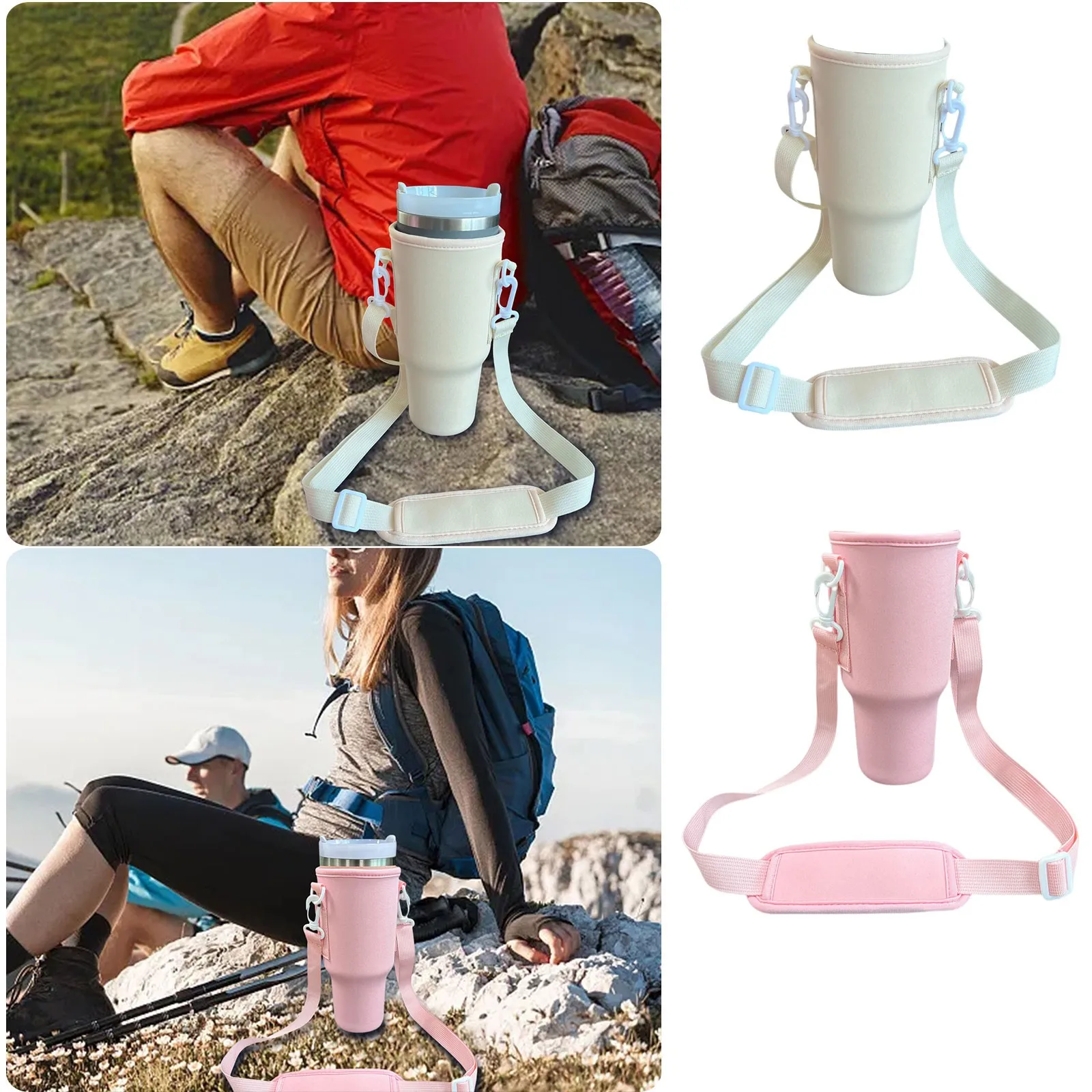 Water Bottle Bag Compatible With Cup 40oz With Handle Water 
