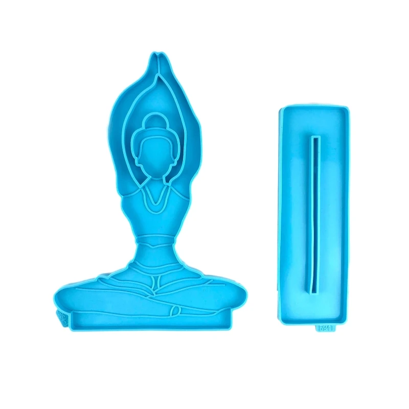 

Силиконовая форма «сделай сам» для йоги, спорта, с ковриком для йоги, форма для дома, офиса, орнамент, гимнастика, силиконовая форма «сделай с...