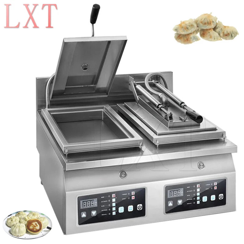 Коммерческая машина для жарки пельменей настольная электрическая печь жареных с