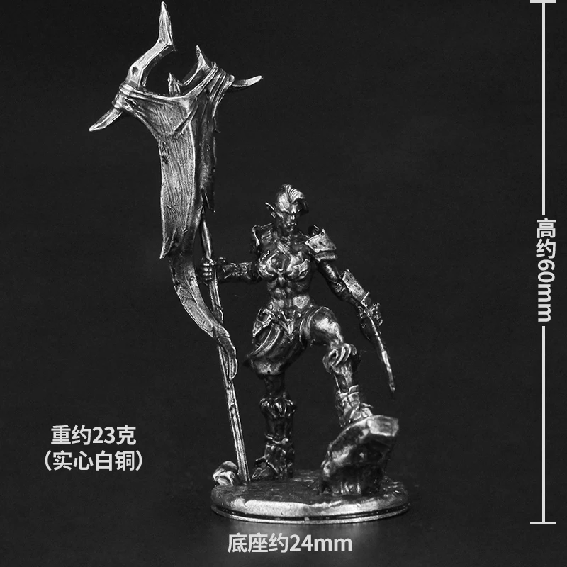 

Металлическая статуэтка орка лучника