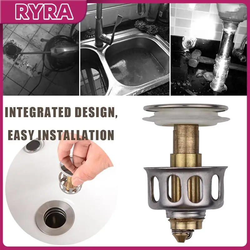 

1 шт., Универсальный фильтр-ловушка для ванной