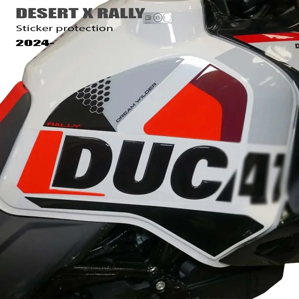Для DesertX Rally 2024 Desert X мотоцикл 3D гель эпоксидная наклейка защитные аксессуары