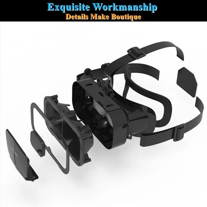 VR-гарнитура для мобильного телефона, цифровые аксессуары, VR-очки G10, 3D-бокс виртуальной реальности IMAX, гигантский экран (art.: 3920da268ca0d) - 3920da268ca0d