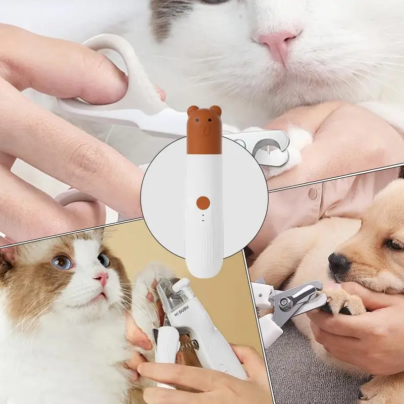 Перезаряжаемая шлифовальная машинка для ногтей собак электрический триммер