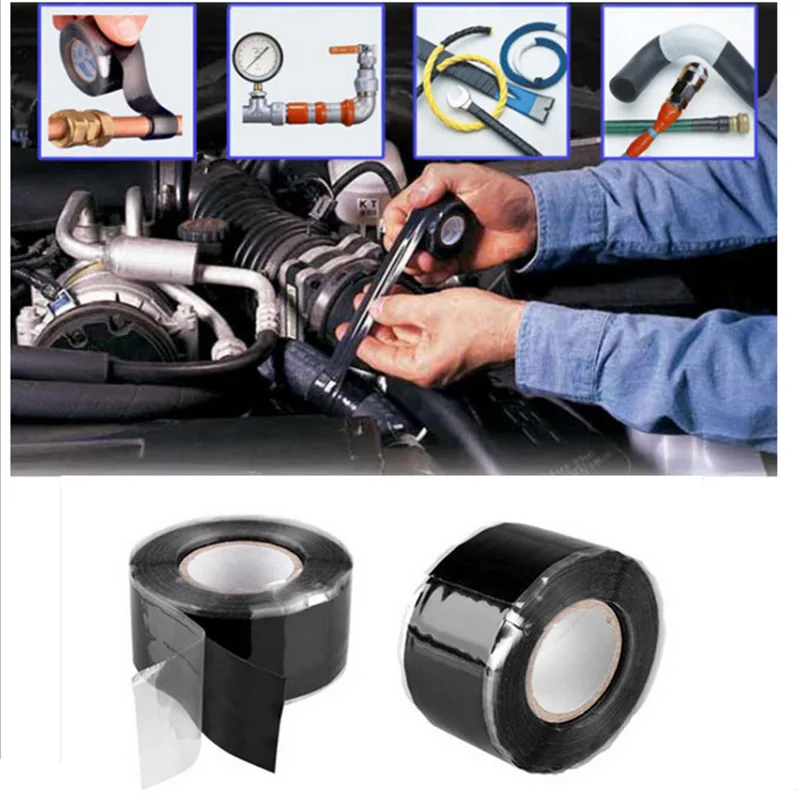 

3m Silicone Adhesive Tape Stop Leaks Seal Repair Tape Performance Self-fluxing Silicone Tape Adhesive Insulating Duct Tapes