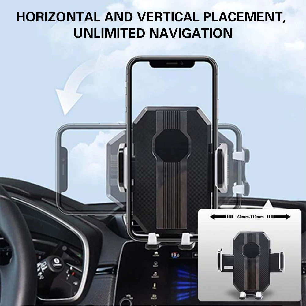Sucker Car Phone Holder Mobile Phone Holder Stand In Car No Magnetic Gps Mount Support For Iphone 13 12 11 Pro Xiaomi Samsung