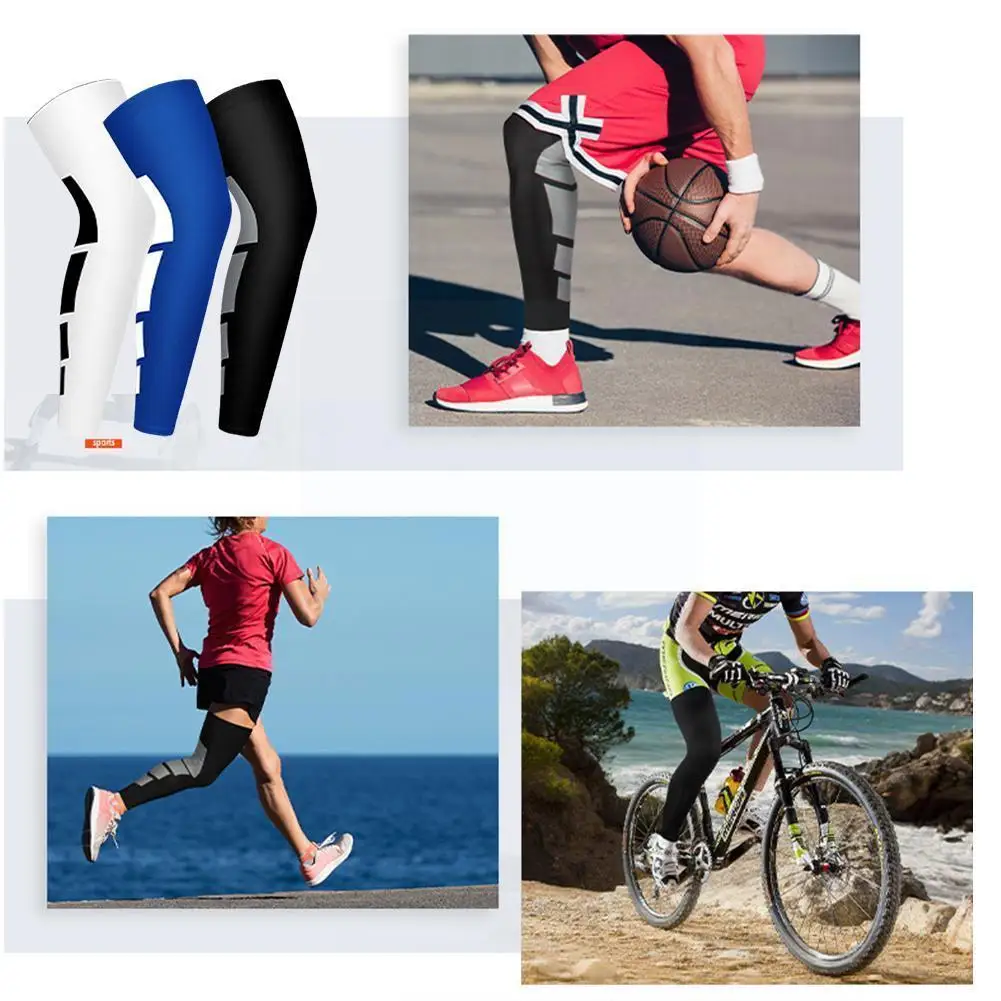 

Fashion Sports Knee Pads Super Elastic Outdoor Basketball Cover Men Brace Running Protective Women Leg Riding Gear Knee Cyc N6T3