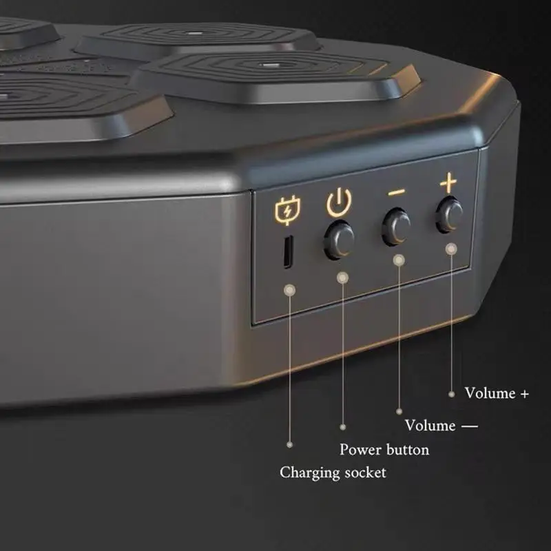 Умная музыкальная боксерская машина настенная мишень освещенный мешок для песка