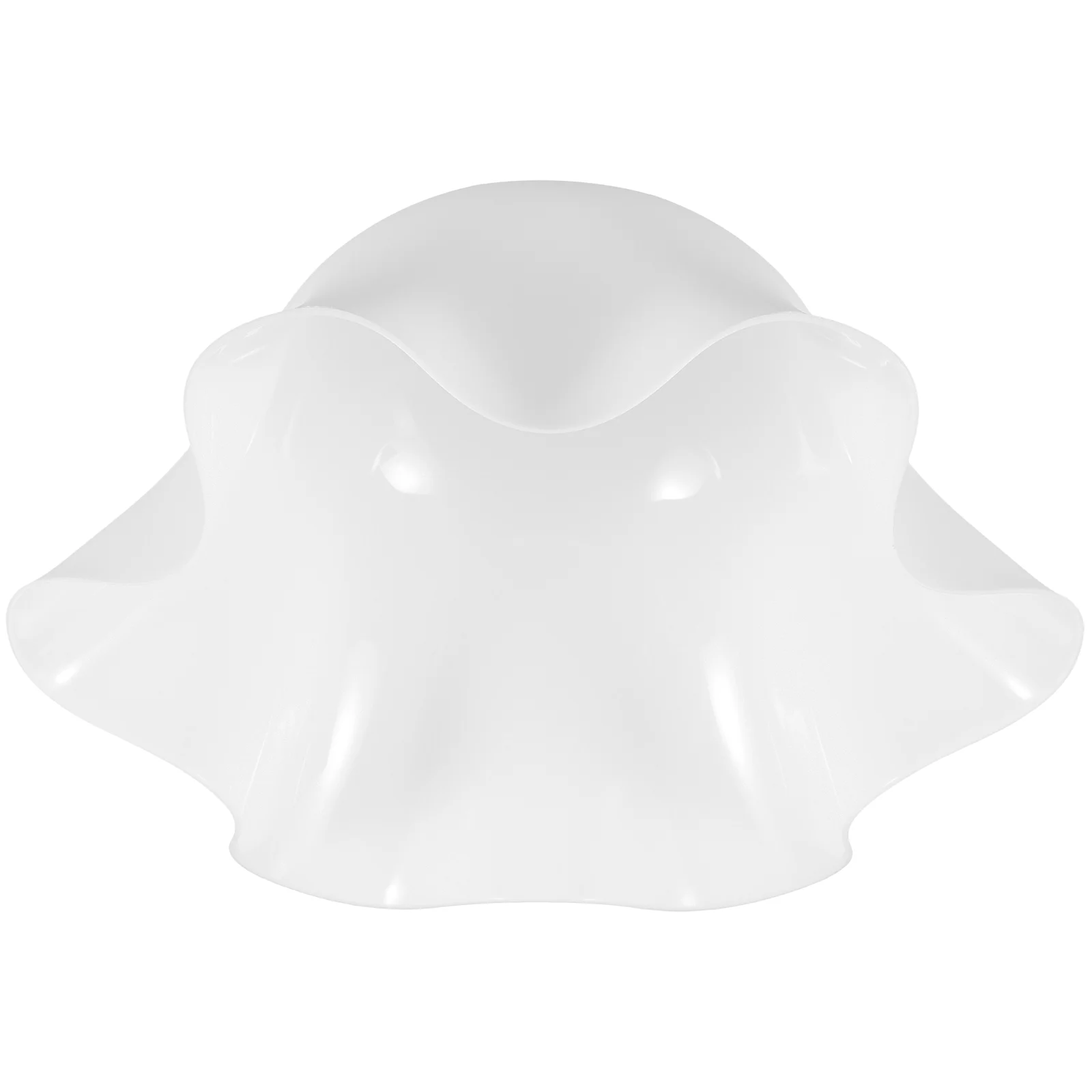 

Elegant Chic White Delicate Decorative Acrylic Lamp Shade Acrylic Chandelier Lamp Shade for Home Decor