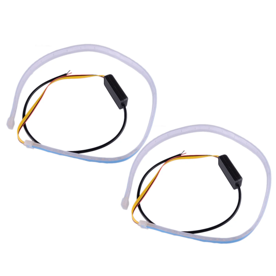 

2 шт., 60 см, светло-голубой и янтарный цвет