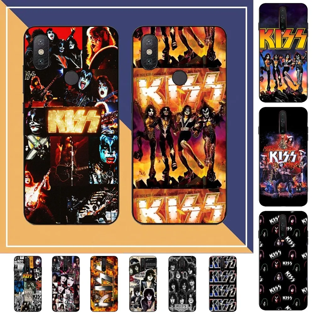 Телефон America Kiss Rock Band случай для Redmi Примечание 4X5 A 6 7 8 T 9 9S 10 11 11S 11Epro Poco M3 pro