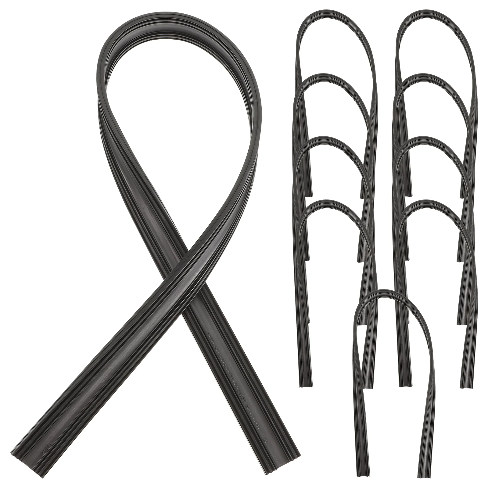 

Wiper Strips Rubber Windshieldcar Strip Refillsreplacement Auto Frameless Automobile Wipers Silicone Refill Insert Universal