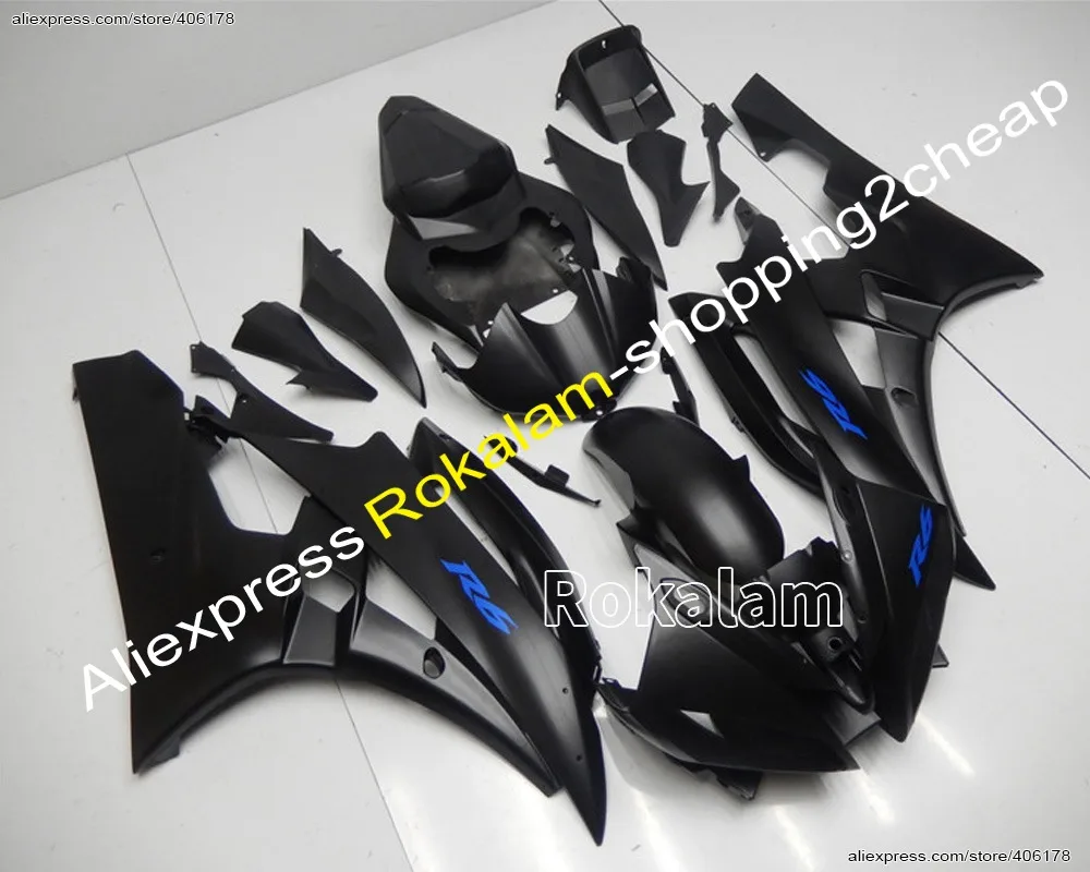 

Индивидуальные Обтекатели YZF600 R6 для мотоциклов Yamaha YZF R6 2006 2007 черные и белые Обтекатели (литьё под давлением)