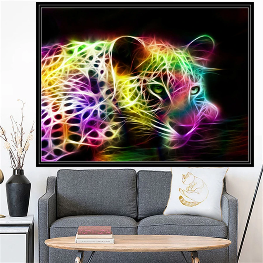 

DIY 5D Diamond Painting Animals Natural Lovely Full Drill Square Embroidery Mosaic Art Picture of Rhinestones Home Decor Gift