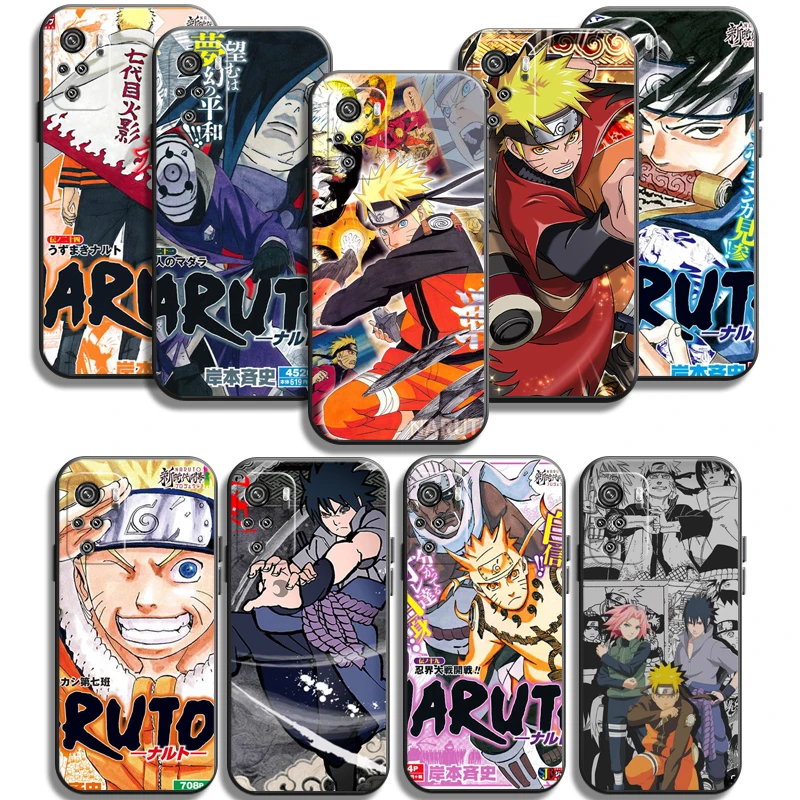 

Naruto Japanese Anime Phone Cases For Xiaomi Redmi POCO X3 GT X3 Pro M3 POCO M3 Pro X3 NFC X3 Mi 11 Mi 11 Lite Carcasa Soft TPU