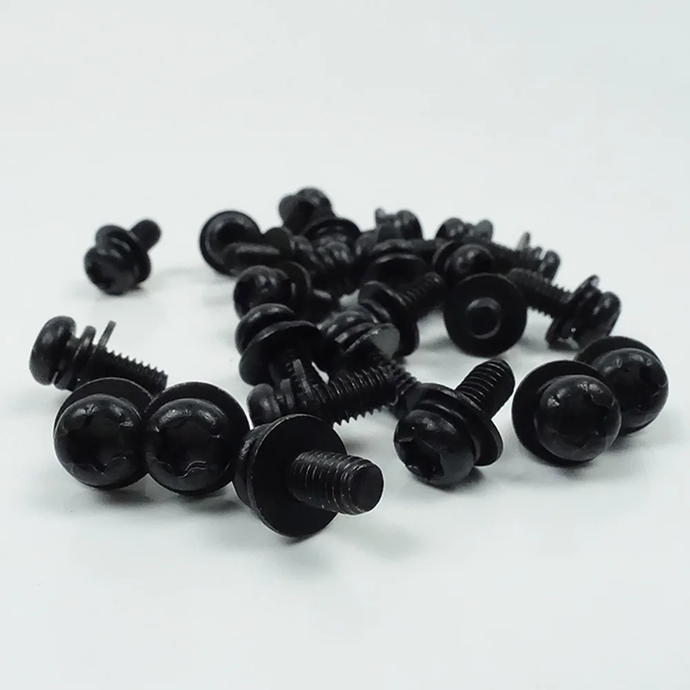 

18 Pcs Electric Scooter Bottom Board Cover Steel Bolts Screws Fit For NINEBOT Max G30 Scooter Parts Accessories 10*4mm