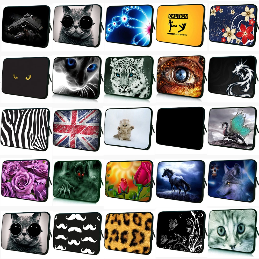 

Viviration Portable Laptop Sleeve Bag Cover Case Neoprene 7 8 10 12 13 14 15 17 15.6 13.3 11.6 12.5 10.1 inch Chromebook Fundas