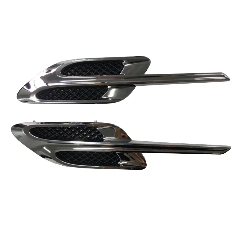 

Auto Parts Car Accessories Side Guard Chrome + Black Fender Vents Fit For Bentley Continental GT 2016-2018