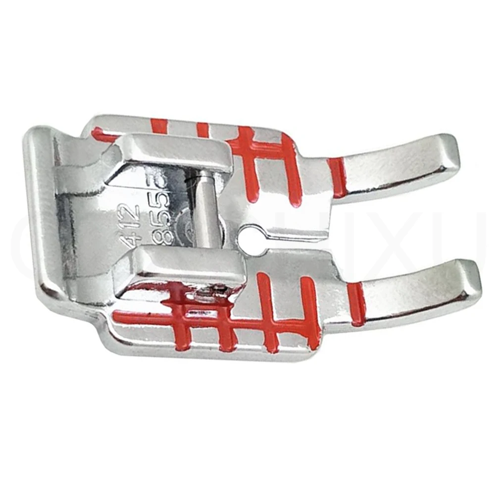 Детали швейной машины металлические 1/4 дюйма лапка для квилтинга с красной