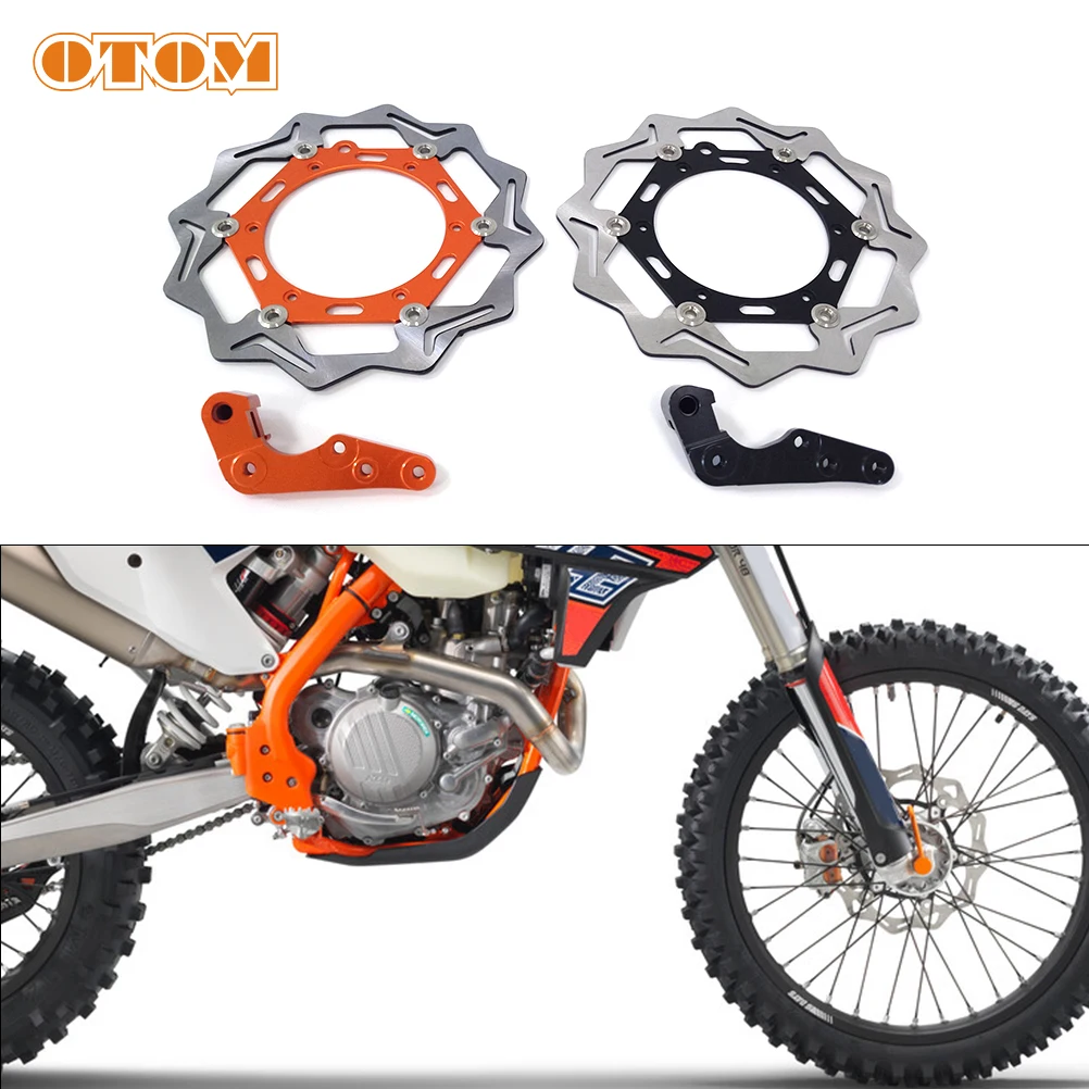 

OTOM Front Brake Disc Float Floating Rotors Mountain Road Bike Brake Pads Adaptor For KTM EXC SX-S XCW EXCR XCF HUSQVARNA GASGAS