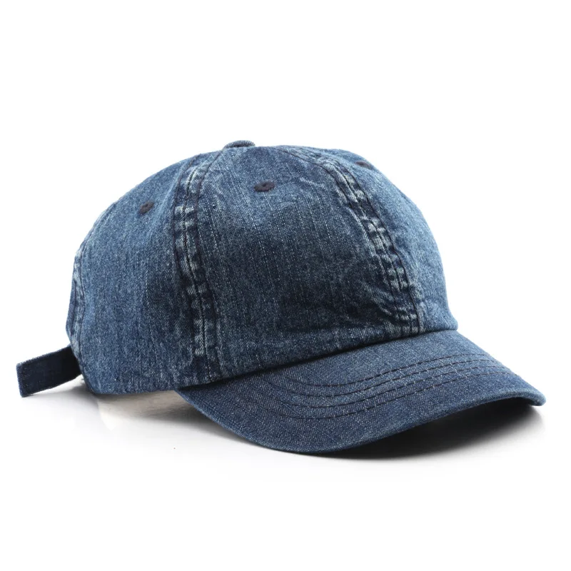 

Vintage Baseball Cap Washed Distressed Baseball Hat Twill Adjustable Hat Unisex Sport Cap Women Men Denim Travel Sunscreen Cap