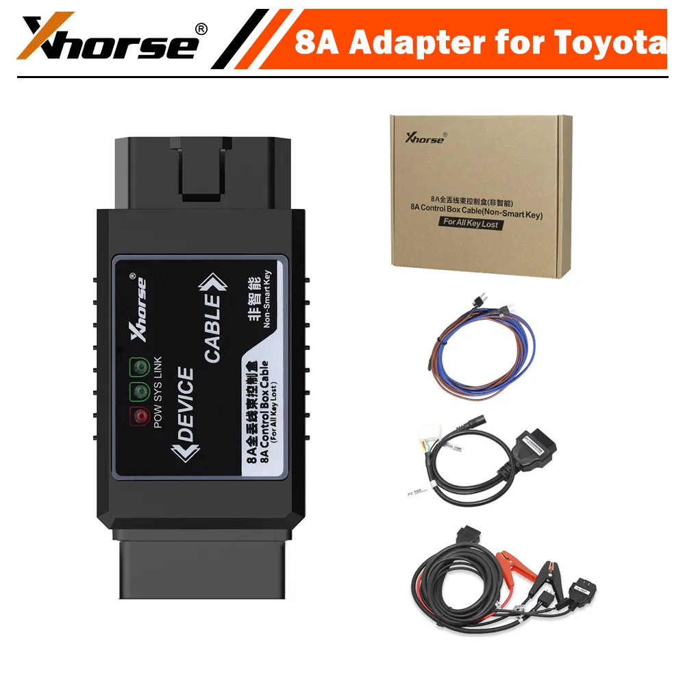 

Адаптер Xhorse VVDI Для Toyota 8A — Инструмент Для Программирования Ключей Для OBD — Мини-инструмент Без Восстановления Смарт...