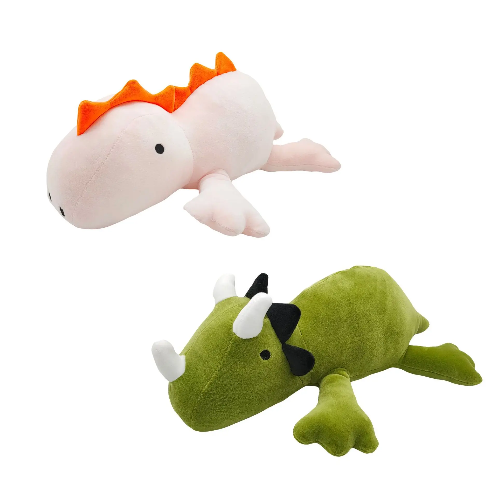 

Утяжеленная плюшевая игрушка динозавр 30/35/60 см, милая мягкая набивная мультяшная подушка, куклы для детей, подарок на день рождения