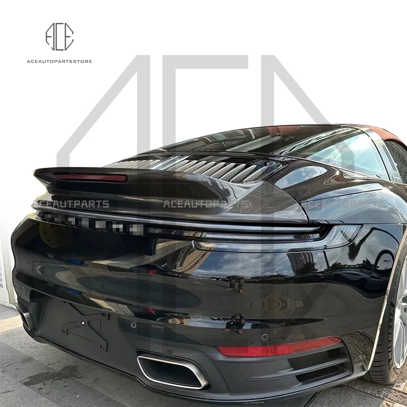 Детали из натурального углеродного волокна заднее крыло спойлер для багажника