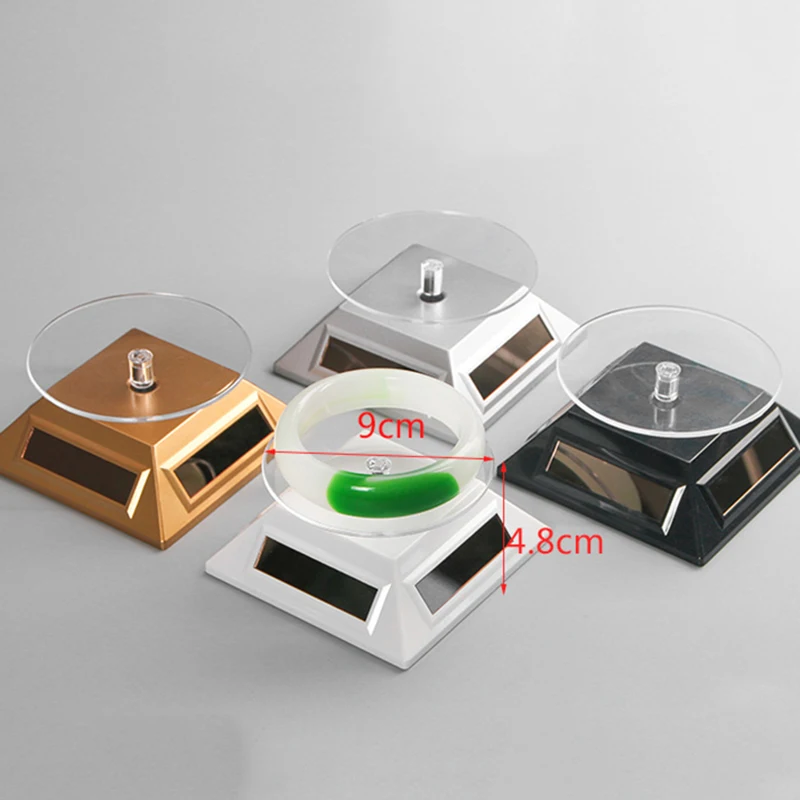 Квадратный стол для ювелирных изделий с поворотом на 360 ° и подставкой |