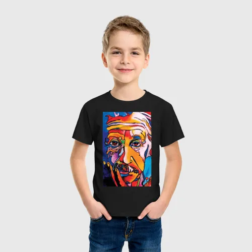 Детская футболка хлопок Альберт Эйнштейн |