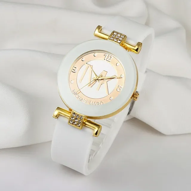 Brand Fashion Simple Casual Quartz Ledis Watch Women Crystal Silicone Watches Hot Selling reloj mujer Montre  Zegarek