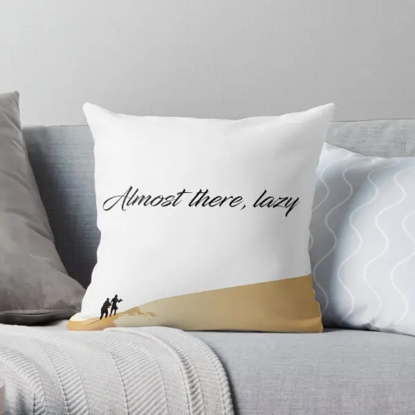 

Almost There Lazy Printing Throw Pillow Cover Soft Anime Home Comfort Fashion Decor Cushion Wedding Waist Pillows not include