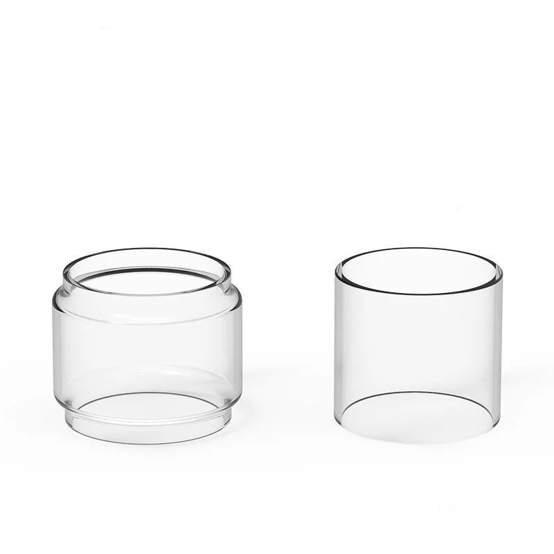 FATUBE 5pcs Mini Glass Cups for Digiflavor Torch rta  4ml  Straight / 5.5ml bubble