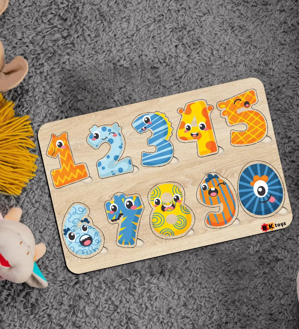 

BK Toys Children For Wooden Figure Educational-Tutorial Jigsaw Puzzle-1