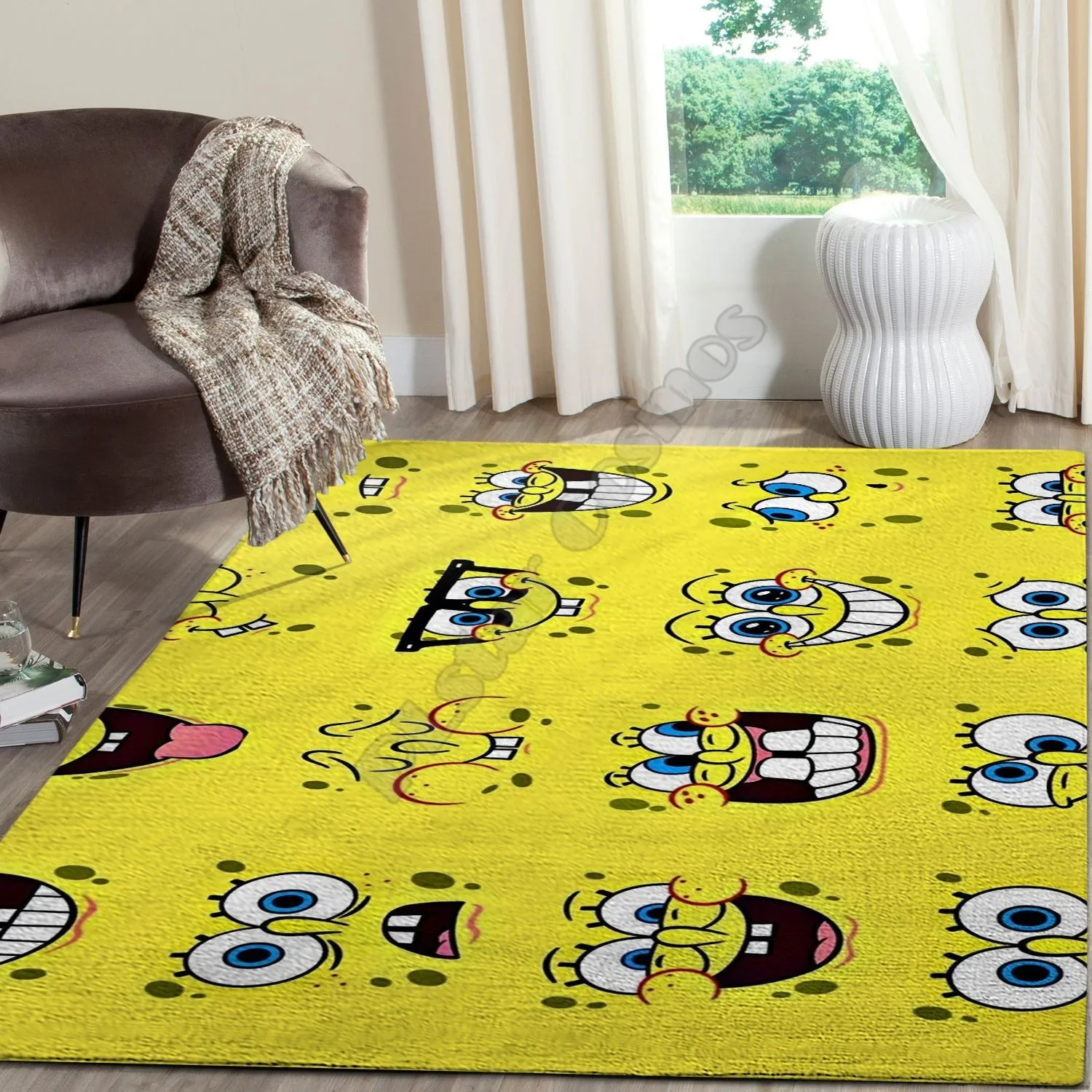 

Funny Cartoon Rectangle Rug 3D All Over Printed Rugs Mat Rugs Anti-slip Carpet Home Decoration 02