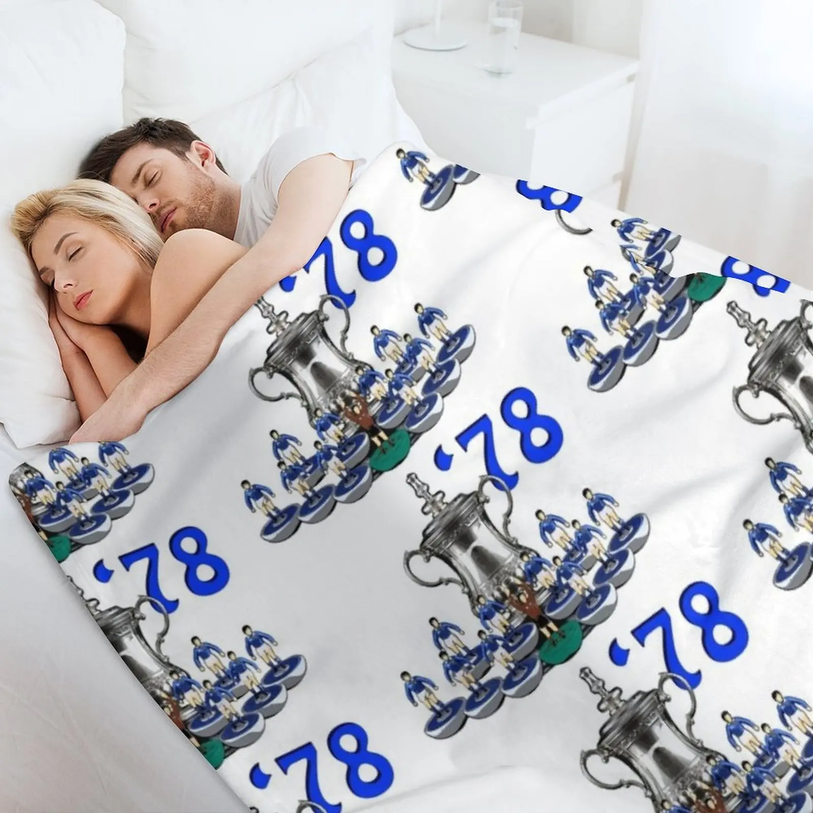 Новое одеяло Ipswich Town ❸ Subbuteo Team тяжелое для сна диван модные одеяла диванов