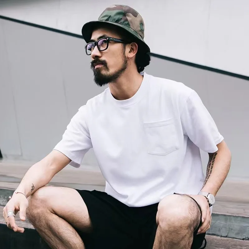 

Men Harajuku T Shirt Short Sleeve Shirts Men Oversize Solid Streetwear Tops Plus Size Loose Casual Summer Fashion Men Shirt
