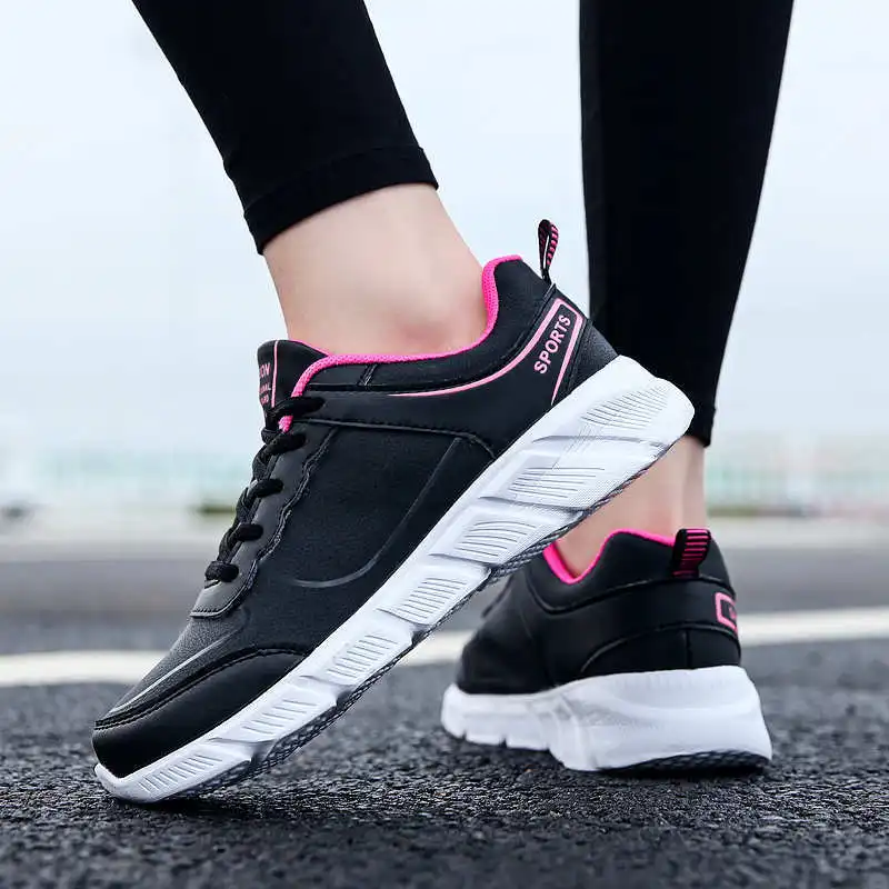 

Running Shoes For Women High-Cut Red Sports Shoes Tennis To Exercise Sneakers For Women 2022 Hot Style Sport Shoes Women Tennis