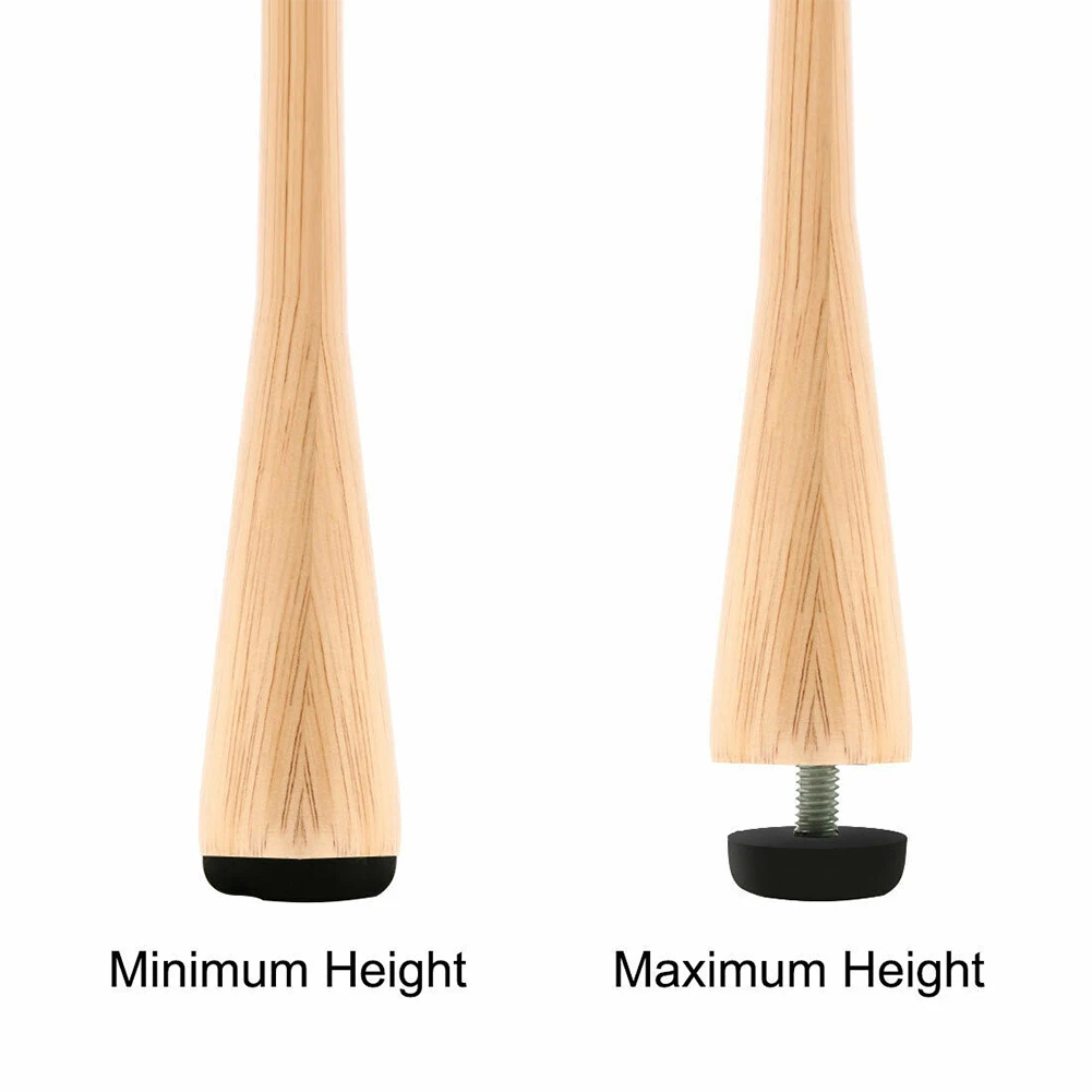 

Conference Room Tables Leveling Foot Furniture Glide 20Pcs Display Racks M6 Metal Plastic Restaurant Furniture Screw On Type