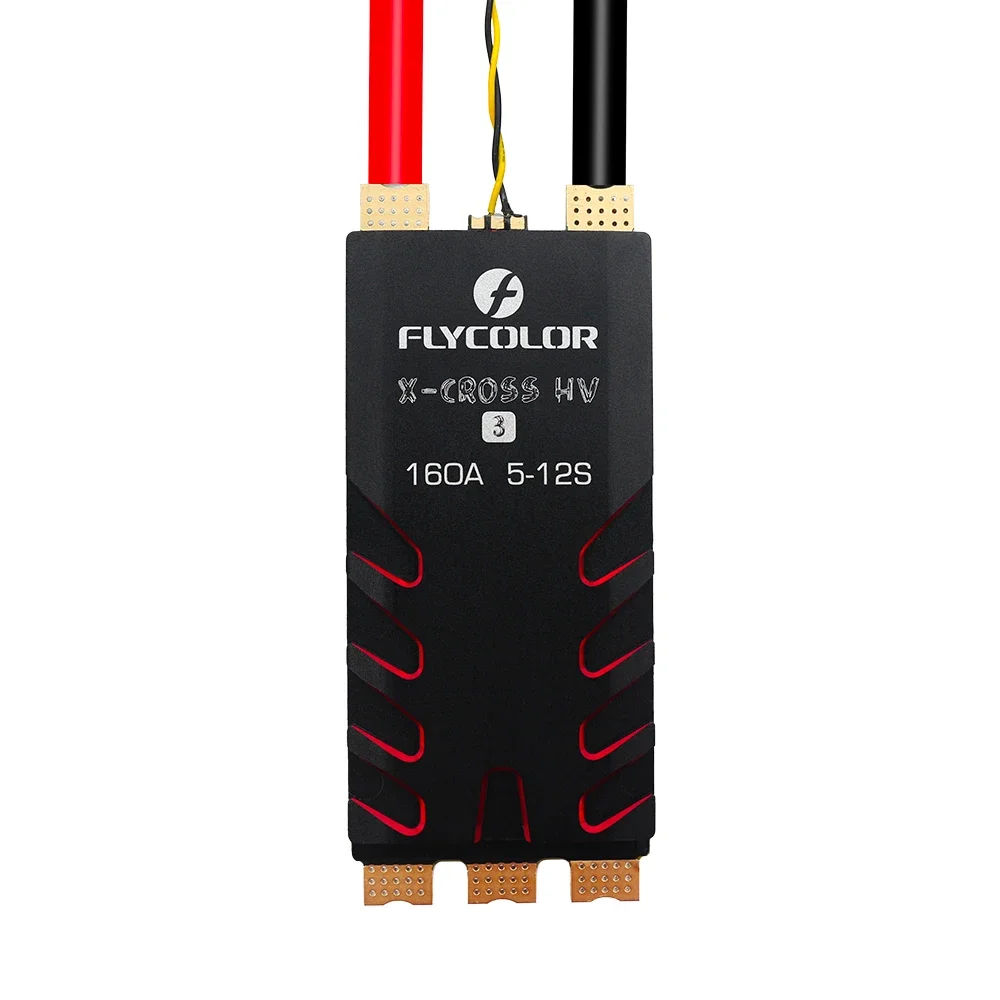 Бесщеточный регулятор скорости FLYCOLOR X-Cross HV3 60A 80A 120A 160A 5-12S
