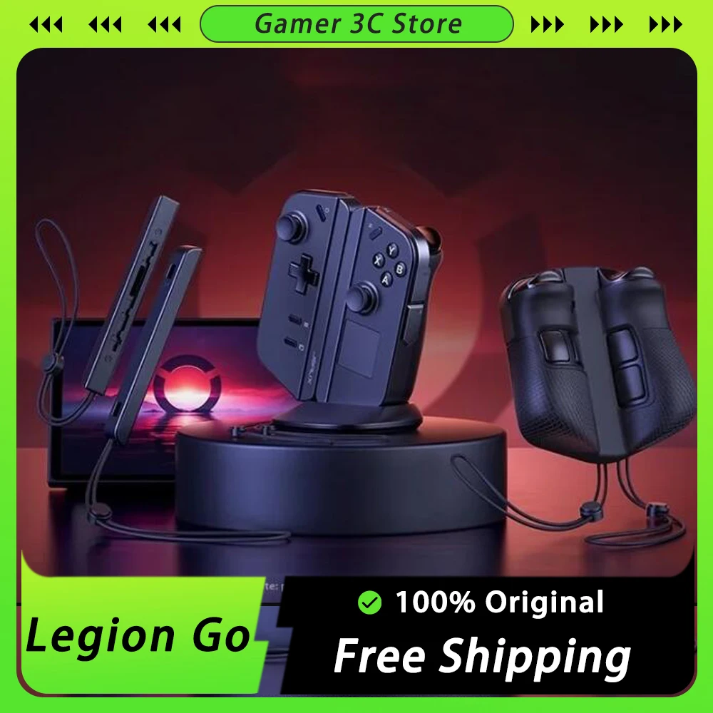 Jsaux Legion Go Магнитная опорная база Набор ремешков для ручки Fps Поддержка ремня с