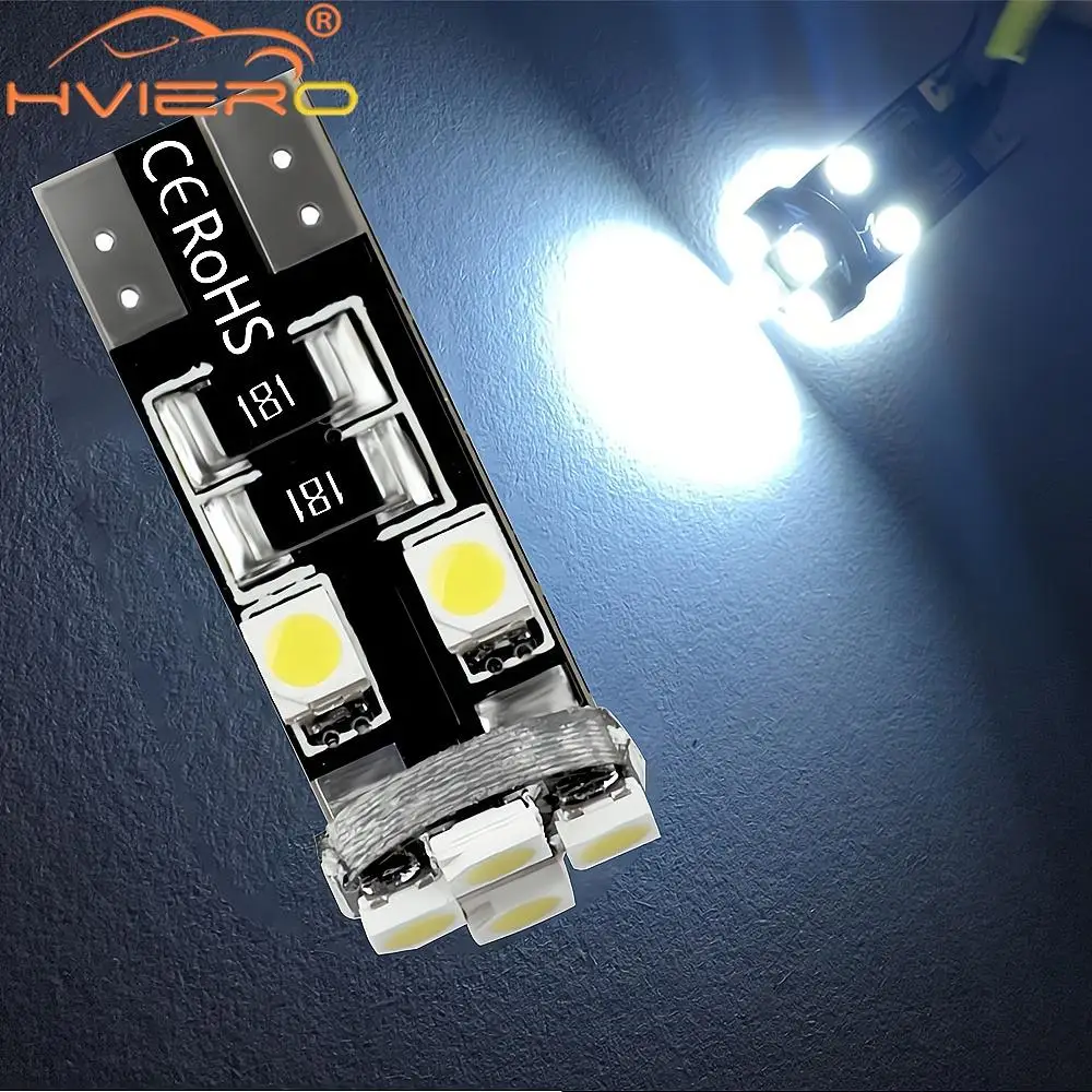 Canbus White T10 194 W5W Светодиодная Автомобильная Сигнальная Лампа Безоблоксная Для