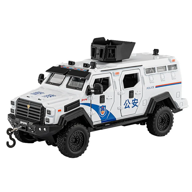 1:32 сабля зубчатый тигр бронеавтомобиль имитация сплава полицейская модель