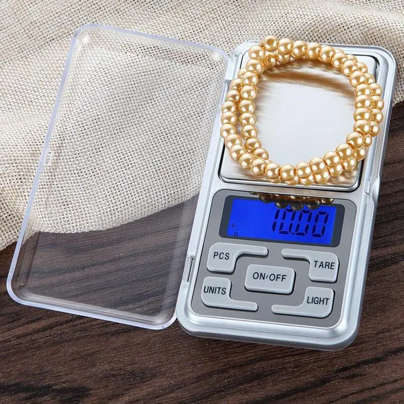 

Цифровые кухонные весы 100 г, 200 г, 500 г x 0,01 г/0,1 г, ювелирные весы для золота, электронные карманные весы с ЖК-дисплеем