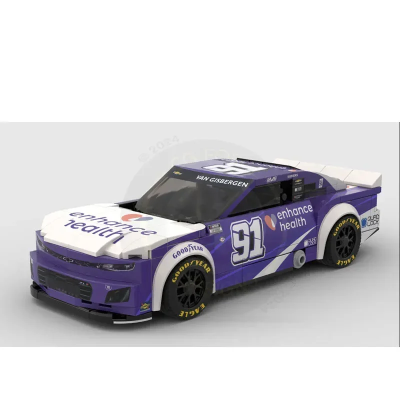 Популярная коллекция автомобилей F1 (с наклейками) MOC 8 сетчатых машин Super Racing Speed