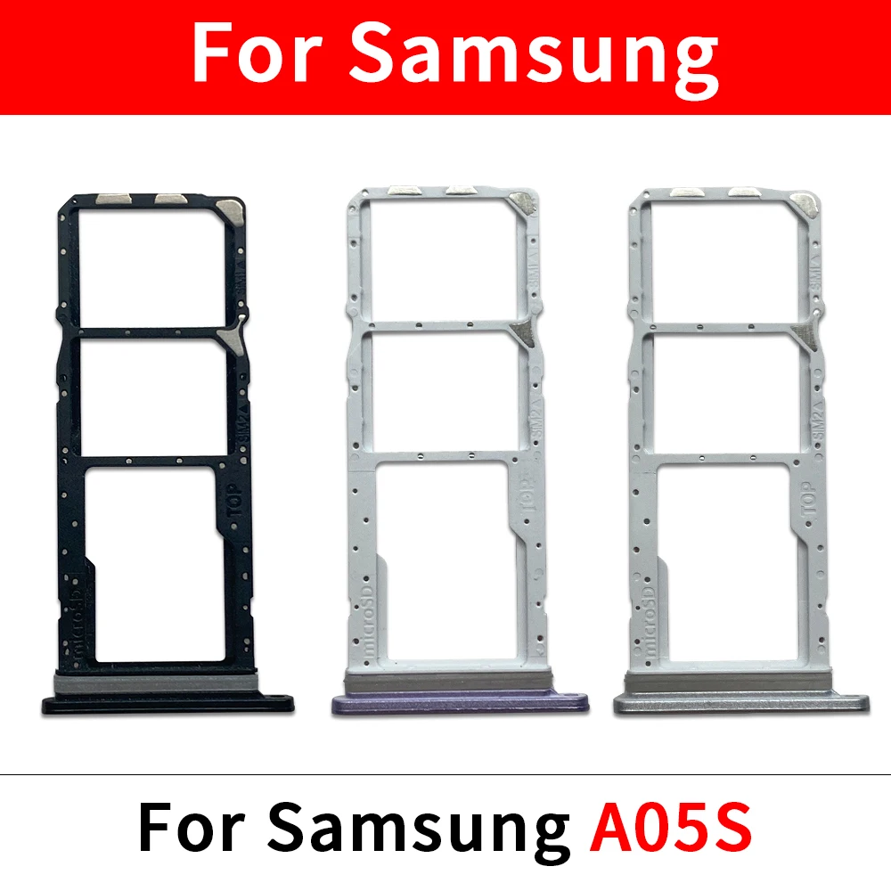 10 шт. держатель для двух SIM-карт Samsung A05 A05S Micro Nano